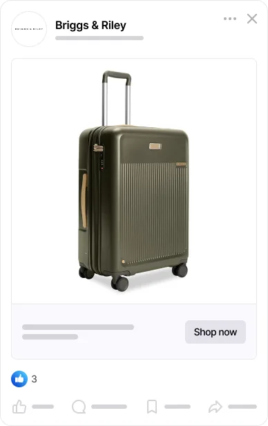 Generated product creative before 3